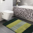 Zielone eleganckie dywaniki łazienkowe Amris 4X