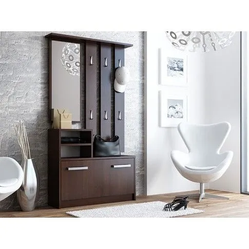 Zdjęcie garderoba do przedpokoju wenge Dulla | Edinos.pl