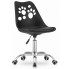 Czarne ergonomiczne krzesło do nauki dla dziecka - Parpa