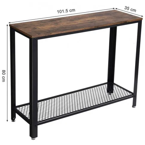 wymiary konsoli do loftu Mirasalo 3X