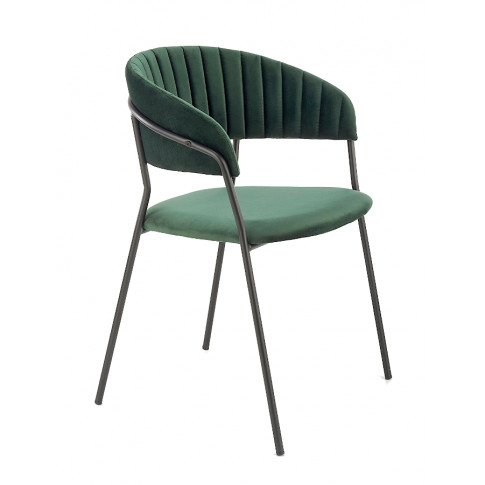 Zielone krzesło Eledis 3X