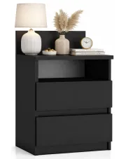 Szafka nocna Okiro - czarna w sklepie Edinos.pl