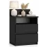Zdjęcie produktu Szafka nocna Okiro - czarna.