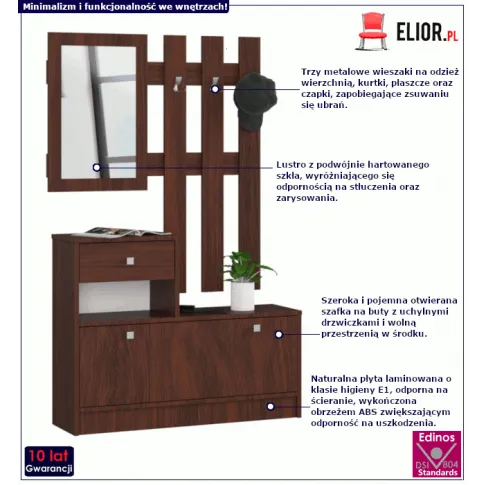 Garderoba Sapatos: cechy produktu