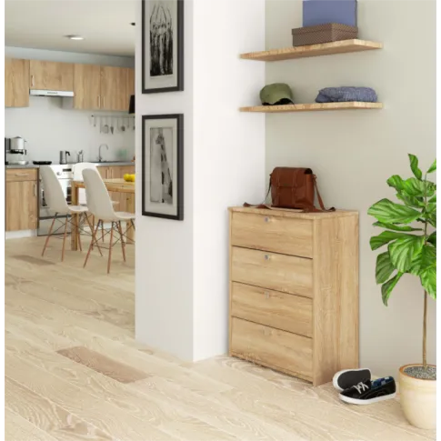 Wizualizacja szafki Calcados we wnętrzach