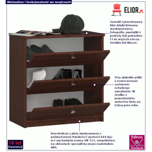 Szafka Alfinete: infografika