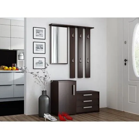 Zdjęcie garderoba do przedpokoju wenge Skay | Edinos.pl