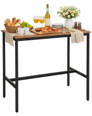 Stół barowy do kuchni lub salonu w stylu loftowym - Vega 3X w sklepie Edinos.pl