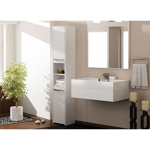Szczegółowe zdjęcie nr 4 produktu Szafka łazienkowa Tosca 2X - biała