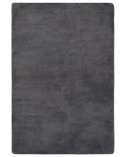 Antracytowy prostokątny miękki dywan 120x170 cm - Revix  w sklepie Edinos.pl