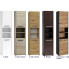 Szczegółowe zdjęcie nr 4 produktu Skandynawska wąska szafka łazienkowa z otwartą półką Tosca 3X - dąb sonoma