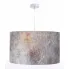 Lampa wisząca okrągła z granatowym środkiem  - S357-Cresco