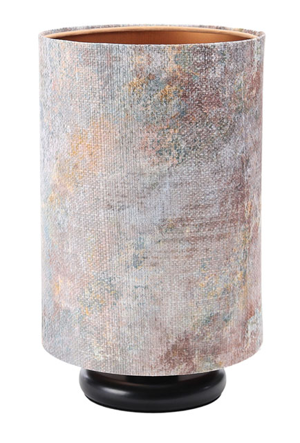 Lampa stołowa z abażurem w kształcie walca O404-Elsa