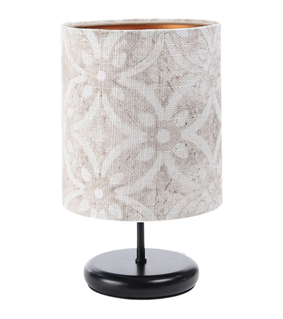 Lampka stołowa z materiałowym abażurem L844-Verino