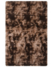 Brązowy włochaty dywan shaggy 120x170 cm - Verso w sklepie Edinos.pl