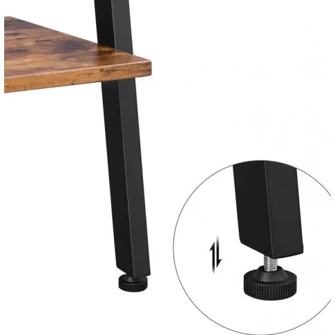 poziomowanie industralnego regału Jorkis 5x