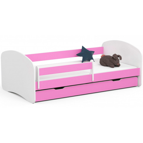 Różowe łożko dla dziewczynki Ellsa 4X