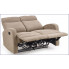 Szczegółowe zdjęcie nr 4 produktu Podwójna beżowa sofa rozkładana Bover - 3X