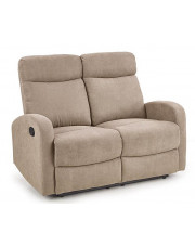 Podwójna beżowa sofa rozkładana Bover - 3X w sklepie Edinos.pl