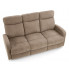 Bezowa sofa trzyosobowa rozkładana Bover 4X