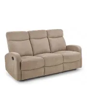 Beżowa trzyosobowa sofa rozkładana - Bover 4X w sklepie Edinos.pl