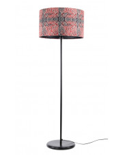 Czerwona lampa podłogowa z abażurem - S375-Ardela w sklepie Edinos.pl