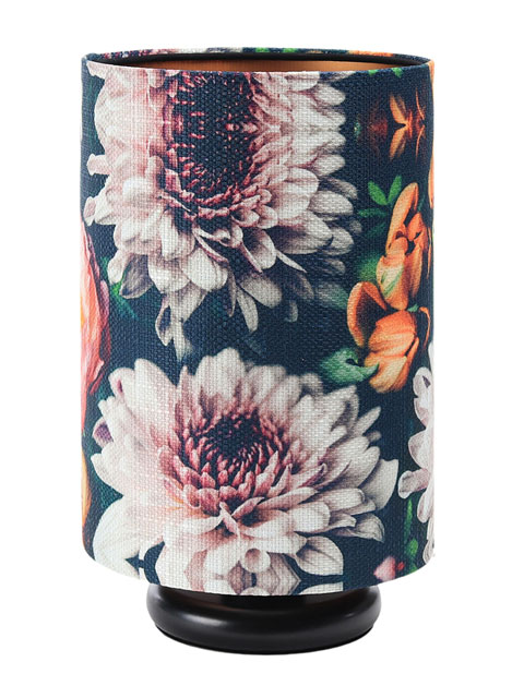 Nowoczesna lampka nocna w kwiaty  do sypialni S384-Nikko