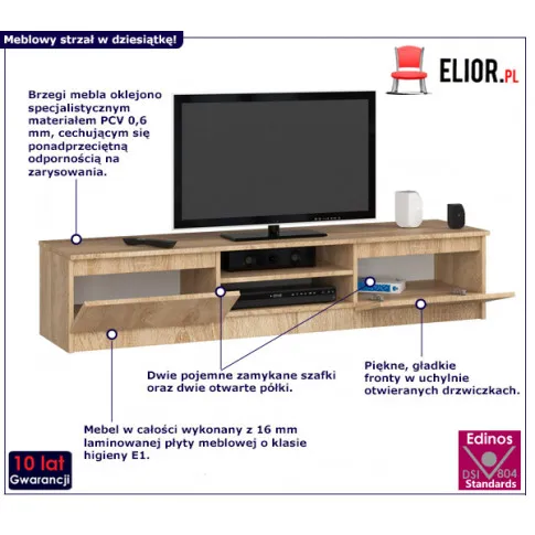 Niska szafka RTV Palerro