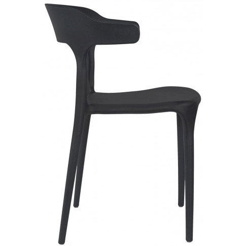 4x czarne krzesło do salonu jadalni eldorado