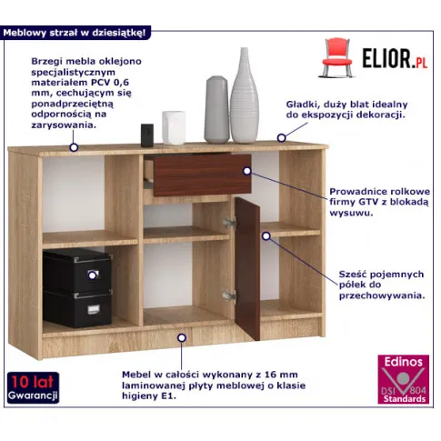 Minimalistyczna komoda Fillo 3X