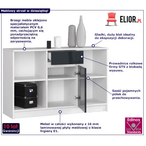 Minimalistyczna komoda Fillo 4X