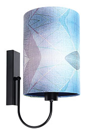 Nowoczesna lampa ścienna z kloszem z wzorami S392-Korgi