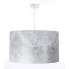 Nowoczesna lampa wisząca do salonu z okrągłym kloszem S393-Helisa