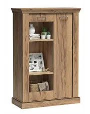 Witryna niska w dekorze kraft złoty - Metro 15X w sklepie Edinos.pl