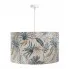Lampa wisząca z abażurem w liście monstery S398-Magra
