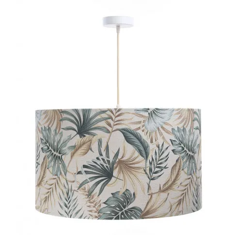 Lampa wisząca z abażurem w liście monstery S398-Magra