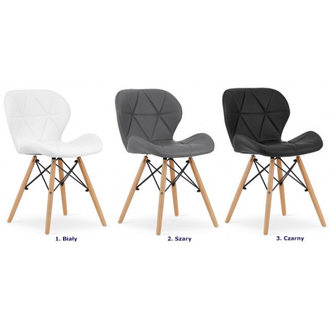 Dostępna kolorystyka krzesła tapicerowanego Zeno 3S