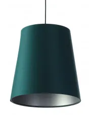 Zielono-srebrna lampa wisząca nad stół - S403-Arva