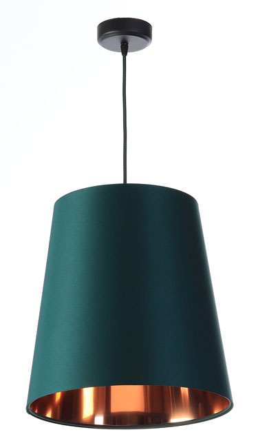 Lampa wisząca glamour nad stół w kształcie stożka S403-Arva