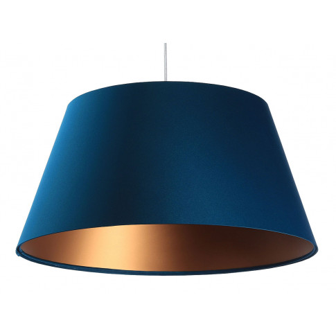 Granatowa lampa wisząca w stylu glamour S406-Ohra
