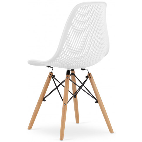 4x nowoczesne krzesło do jadalni na bukowych nogach lokus