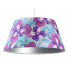 Fioletowa lampa wisząca z motywem kwiatów S413-Najra