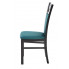 Niebieskie krzesło do salonu Aitor