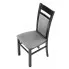 Szare krzesło do jadalni Aitor