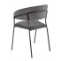 Szare nowoczesne krzesło Eledis 4X