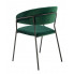 Zielone krzesło do salonu i biura Eledis 3X