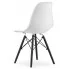 Białe minimalistyczne krzesło Naxin 3S