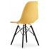 Żółte minimalistyczne krzesło Naxin 3S