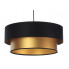 Złoto-czarna lampa wisząca w stylu glamour - S415-Parfa