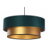 Zielono-złota lampa wisząca glamour S417-Melux